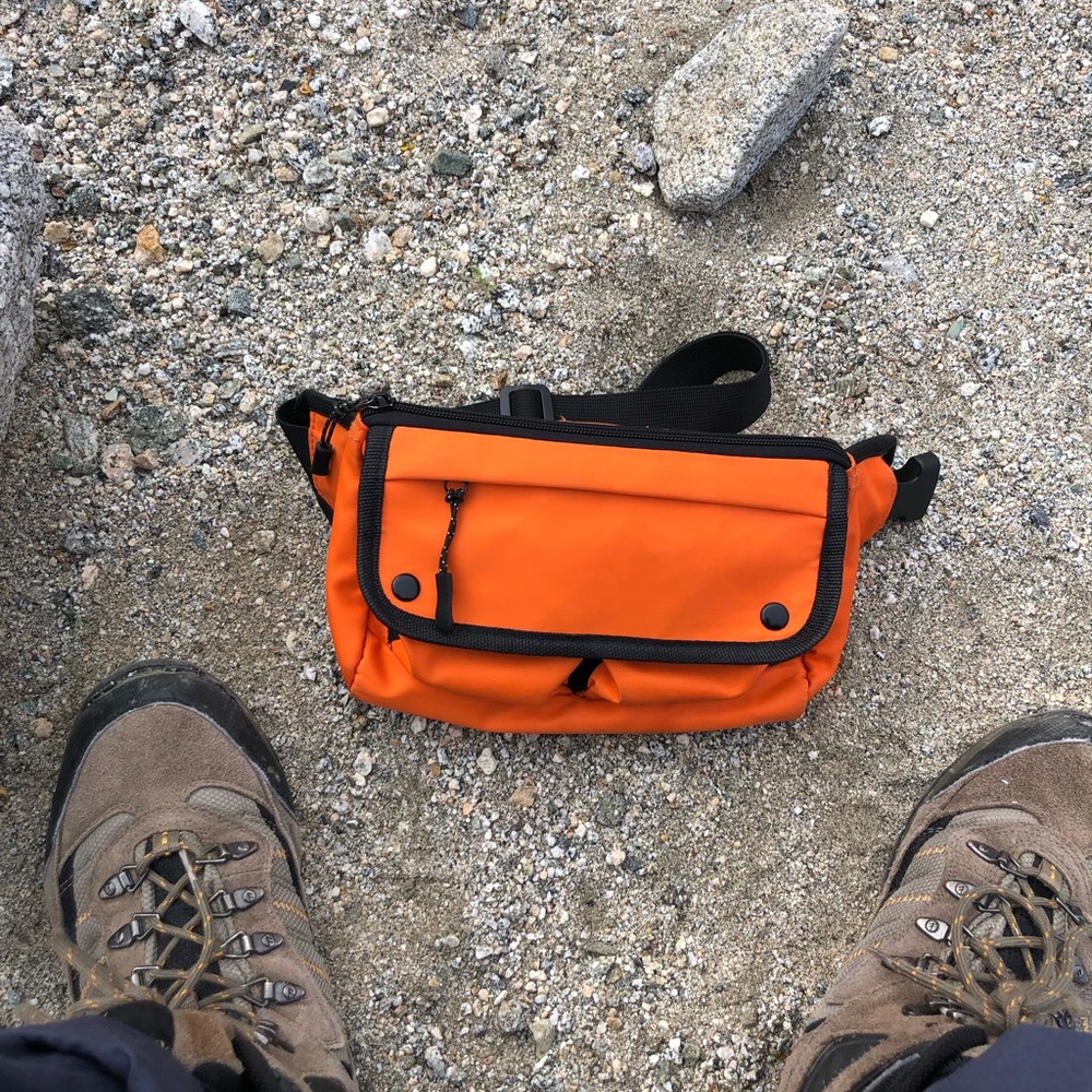Orange Fanny pack
